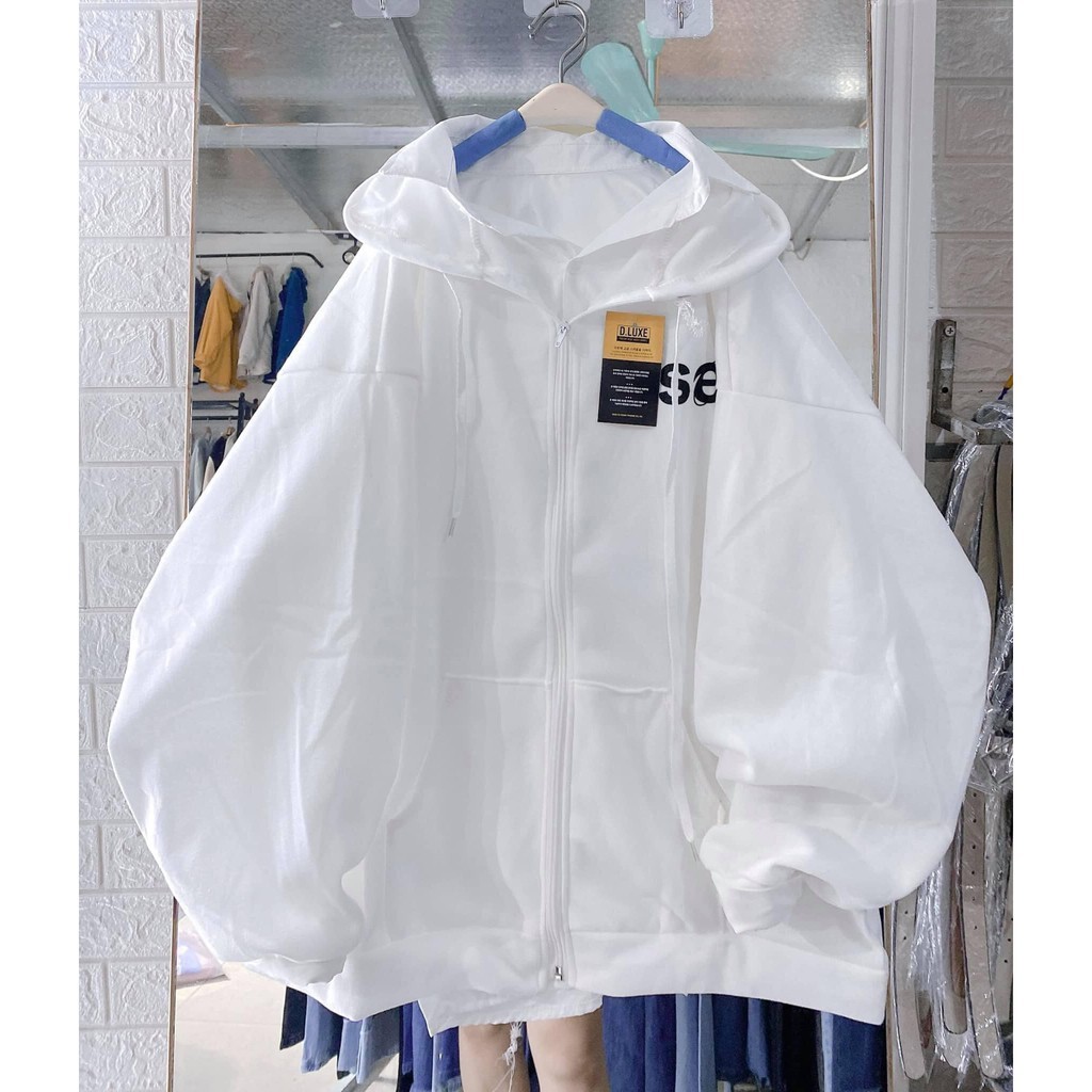 Áo Khoác Nỉ Nữ VIETSTAR áo hoodie nỉ tay bồng Ulzzang Hàn Quốc SEE | BigBuy360 - bigbuy360.vn