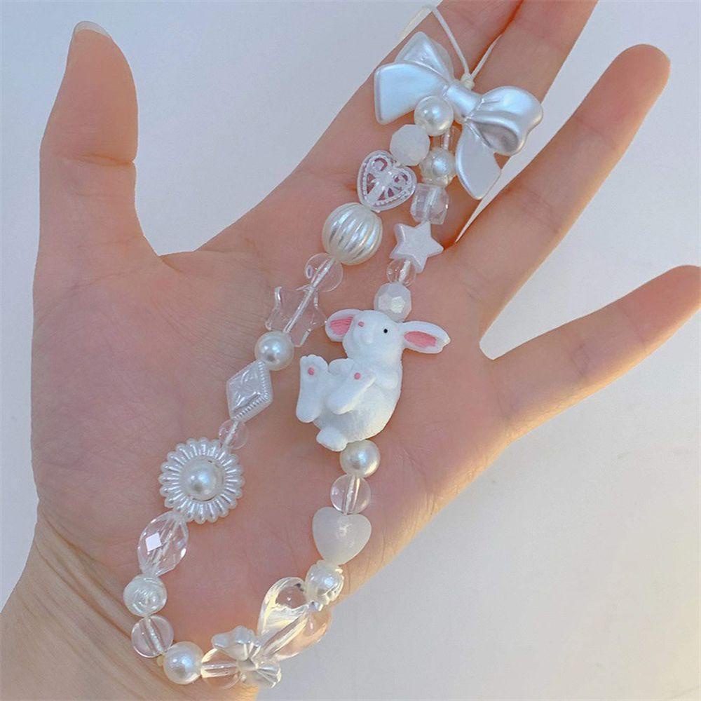 Ốp Điện Thoại Họa Tiết Hoạt Hình Gắn Dây Đeo Cổ Tay Làm Vòng Đỡ Và Dây Treo Xỏ Hạt