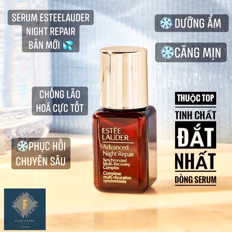 Tinh chất chống lão hóa và phục hồi da ban đêm serum Estee Lauder Advanced Night Repair 7ml 15ml