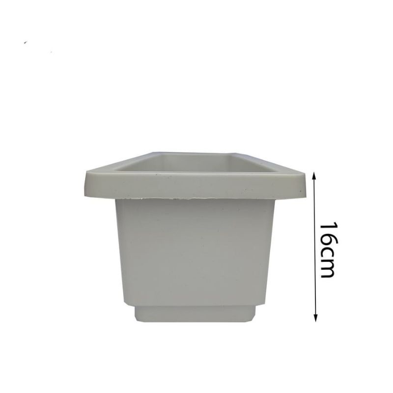 SALE SỐC !!!Chậu Nhựa Chữ Nhật Trồng Rau + Hoa Thông Minh Kt dài 67cmx rong 23.5x cao 16cm