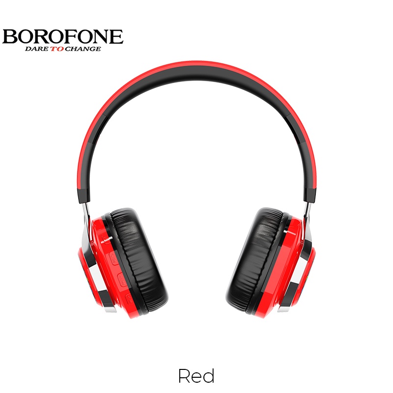 Tai nghe chụp tai không dây BOROFONE BO8 chống ồn có khe thẻ nhớ, bluetooth