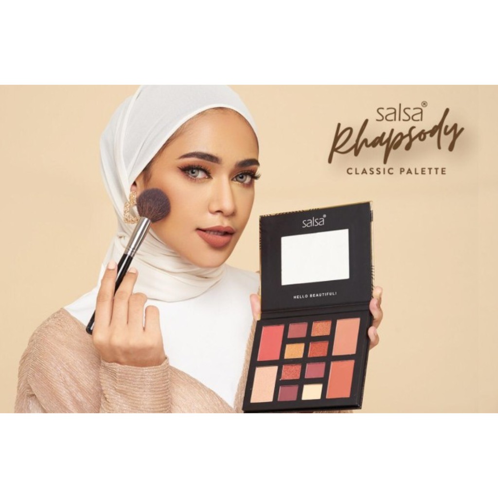 (hàng Mới Về) Bảng Phấn Mắt Bắt Sáng Tạo Khối Kiêm Má Hồng Vision Salsa Rhapsody | BigBuy360 - bigbuy360.vn