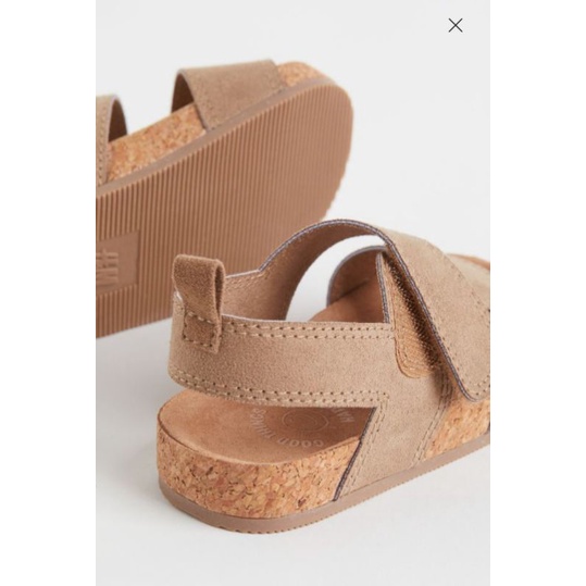 Dép sandal quai dán chính hãng H&M