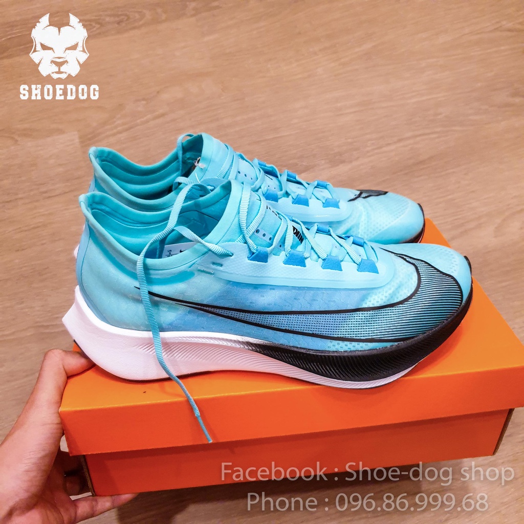 Giày chạy bộ Nike Zoom Fly 3 Xanh ngọc - Cam kết chính hãng