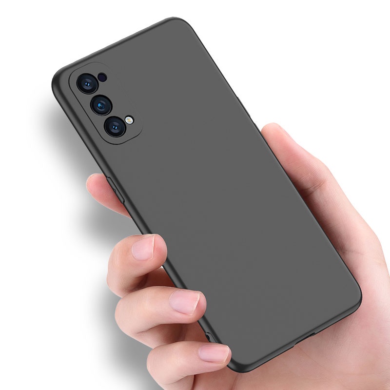 Ốp lưng silicon cạnh vuông cho Realme GT Master Neo 3 C30 C25 C25s C21 C21y C25y C20 C17 C15 C12 C11 V15 C3 Q3 Pro 4G 5G 2023 2020