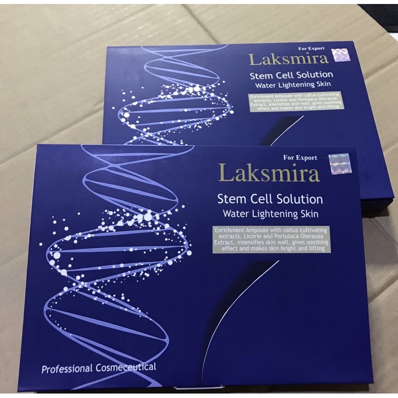 Serum TẾ BÀO GỐC Laksmira 1 hộp 10 lọ chuẩn Hàn Quốc