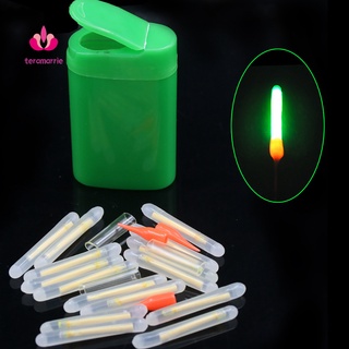 Bộ 15 que phát sáng dạ quang mini dùng câu cá vào ban đêm
