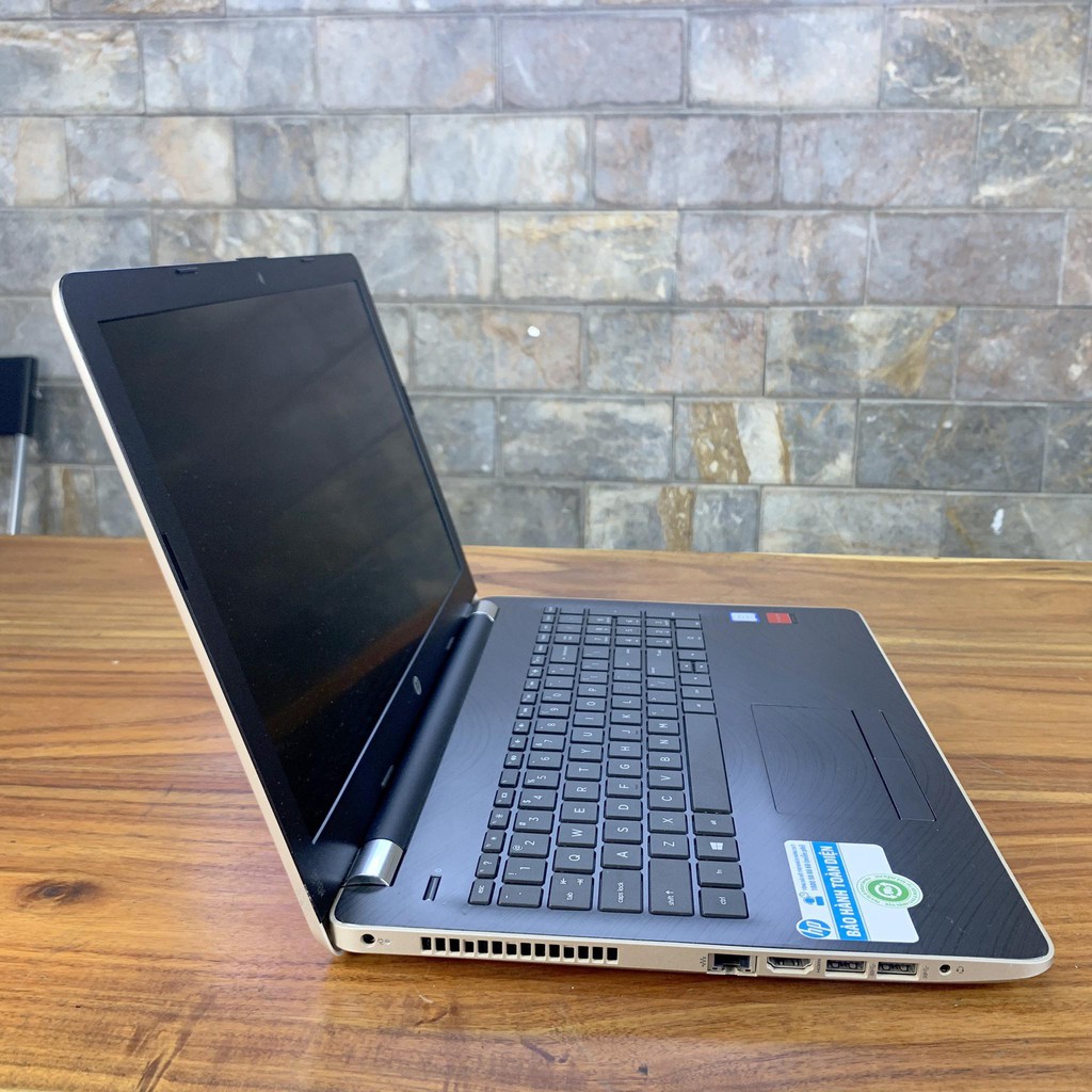 Laptop HP 15 i7-7500u RAM8G SSD128G+HDD1TB 15.6inch FULL HD vga rời màu gold | BigBuy360 - bigbuy360.vn