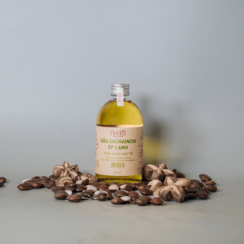 Dầu sachi ép lạnh Noom dưỡng mặt, body mềm mịn, siêu thấm hút, bổ sung vitamin E, Omega 369 đẹp da, tóc