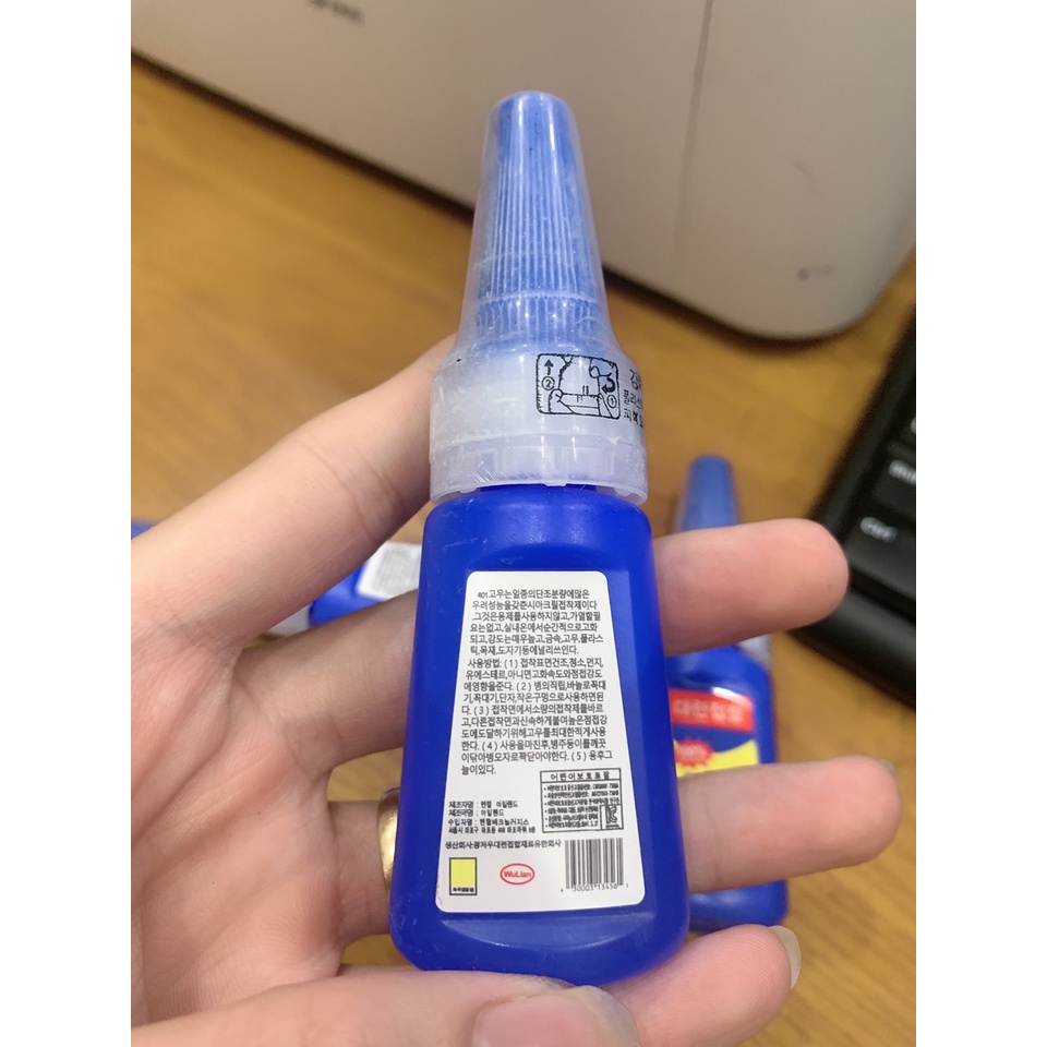 Keo 401 Dán Móng Nail  - Keo dán đa năng Hàn Quốc loại tốt chuyên dụng cho dân làm móng Chuẩn Loại 1
