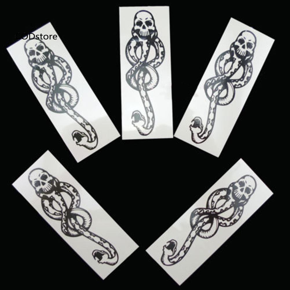 Miếng Dán Hình Xăm Tạm Thời Chống Nước Phong Cách Harry Potter