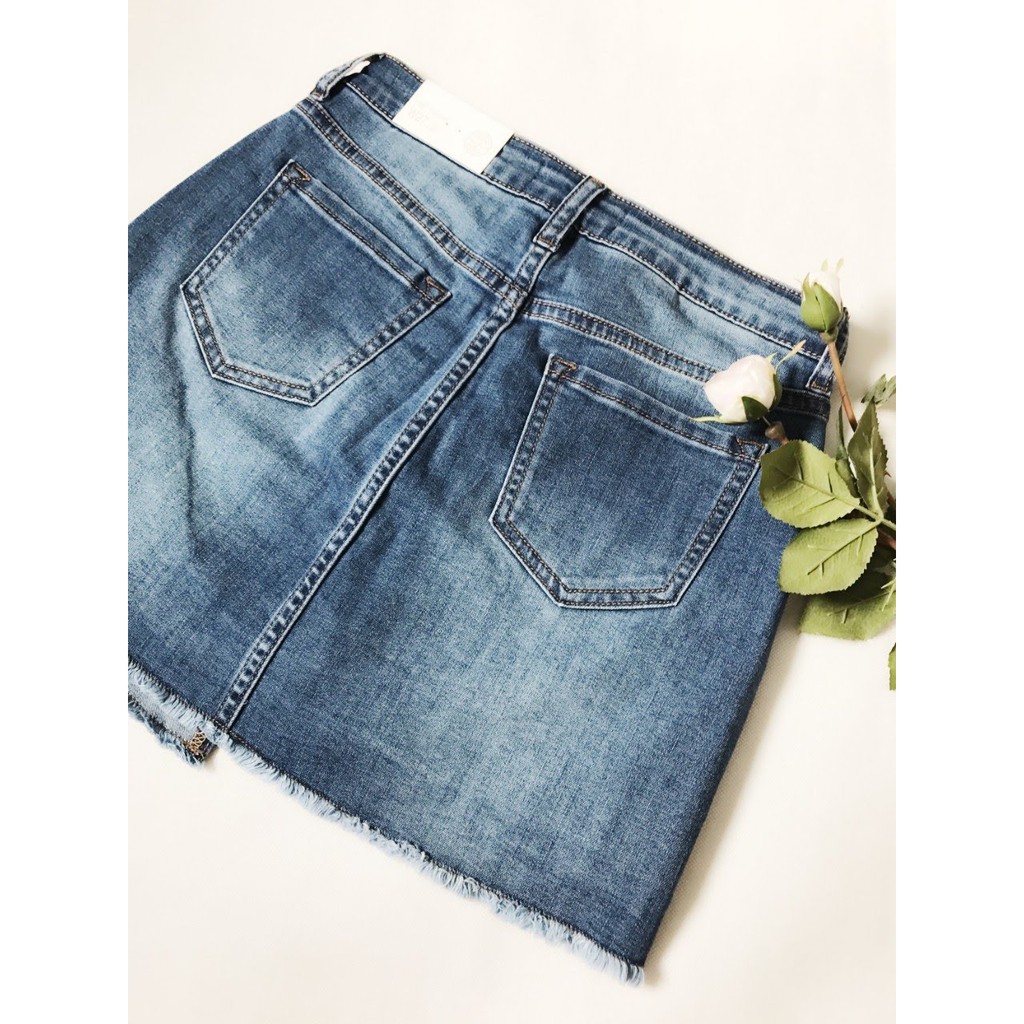 CHÂN VÁY JEAN GẤU LỆCH | BigBuy360 - bigbuy360.vn