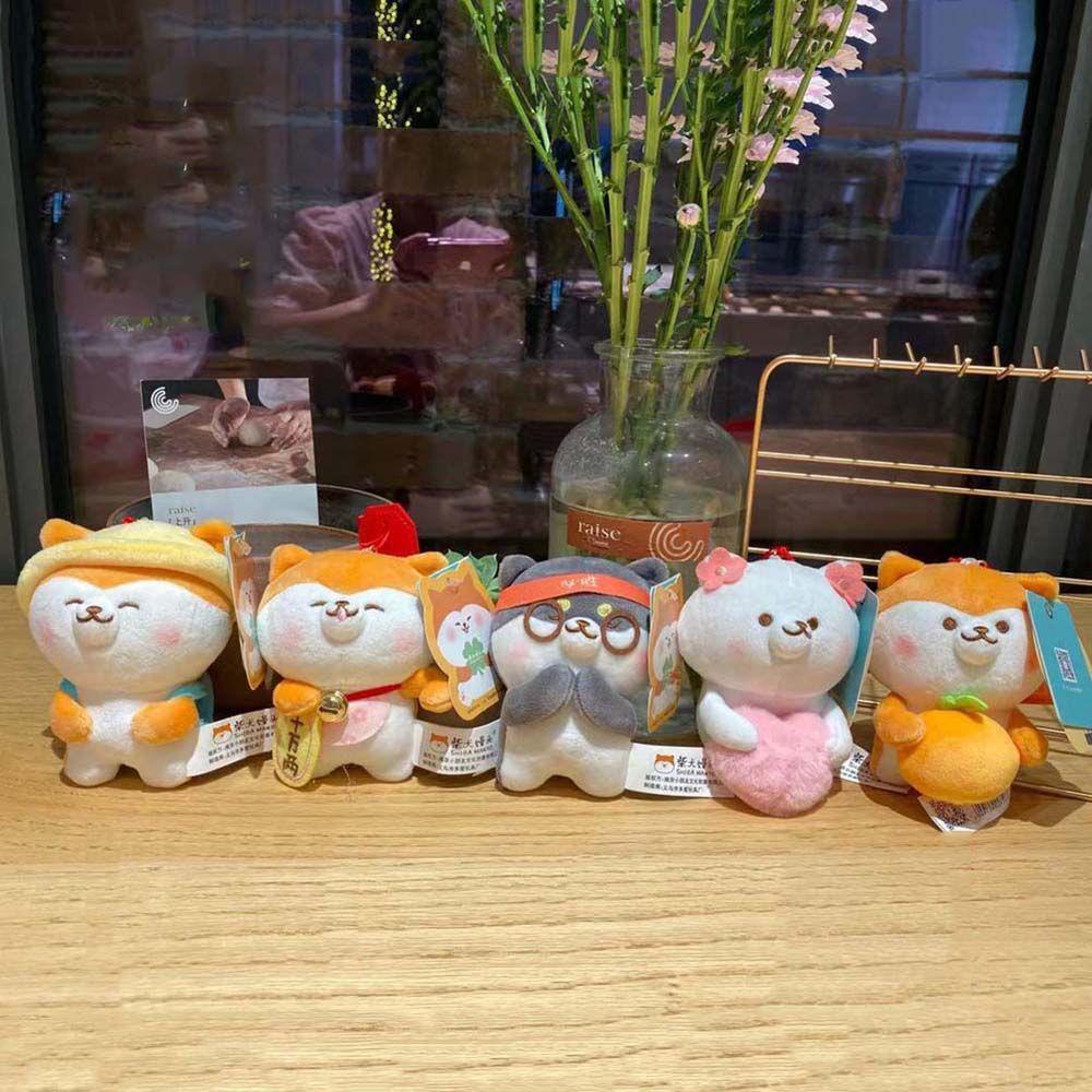 Móc Khóa Hình Chú Chó Corgi Hoạt Hình 12CM Dễ Thương