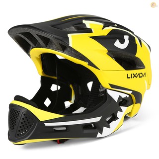 LIXADA Mũ Bảo Hiểm Full Face Cho Bé Khi Chơi Trượt Ván