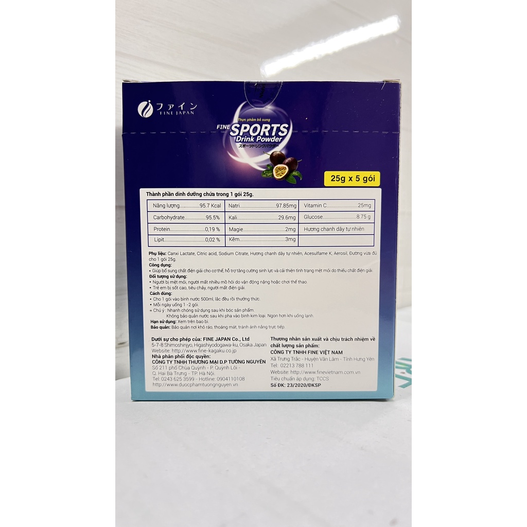 Oresol Sports bù nước điện giải hương chanh leo cho người bị tiêu chay,mất nước.suckhoechomoinha