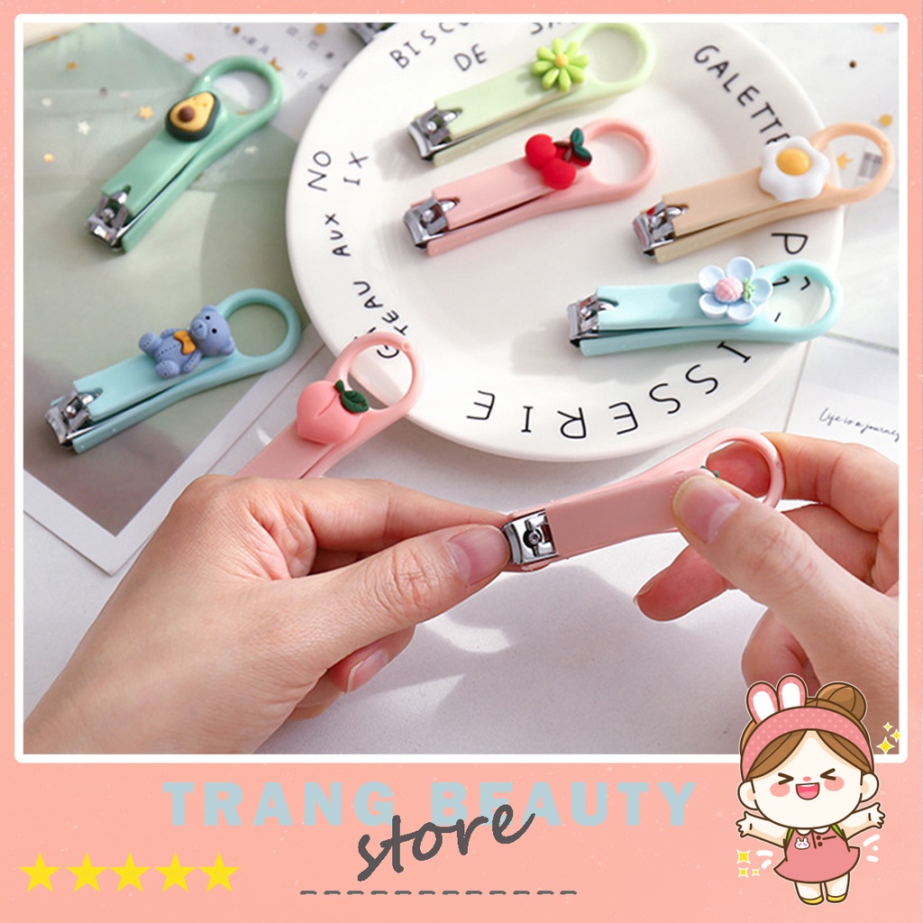 Bấm Cắt Móng Tay Hình Dễ Thương - Có Lỗ Treo Móc Tiện Lợi