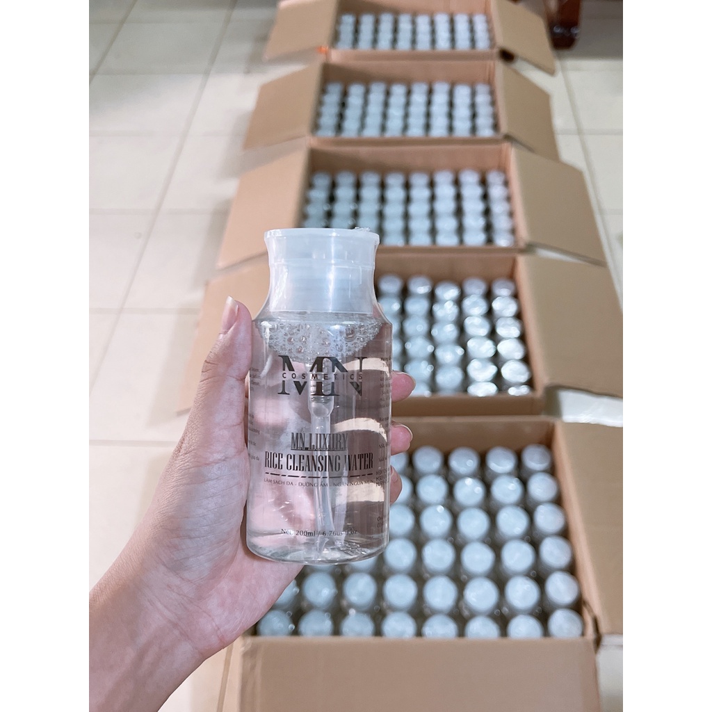 Nước tẩy trang mỹ nam làm sạch trang điểm vượt trội - không chứa cồn không gây khô rát 200ml