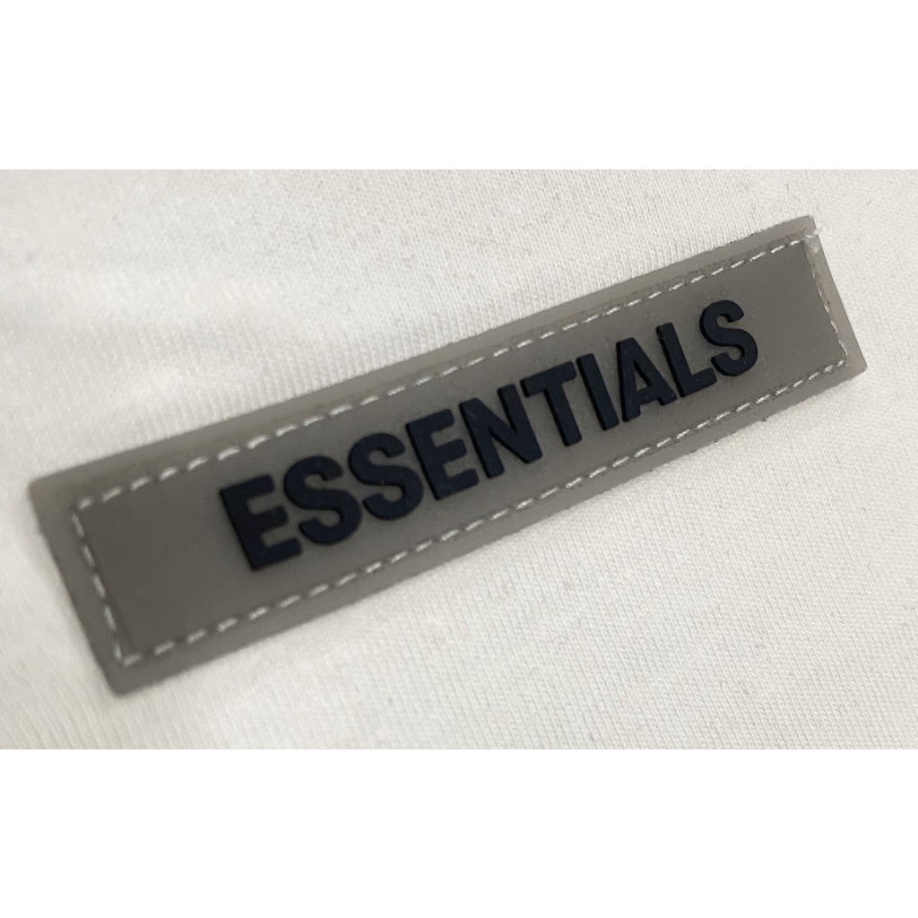 Áo thun tay lỡ ESSENTIALS in cao su nổi Hogoto shop , Áo thun unisex nam nữ form rộng oversize chất liệu Cotton | BigBuy360 - bigbuy360.vn