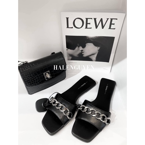 Dép Bershka size 36 authentic new tag 100%