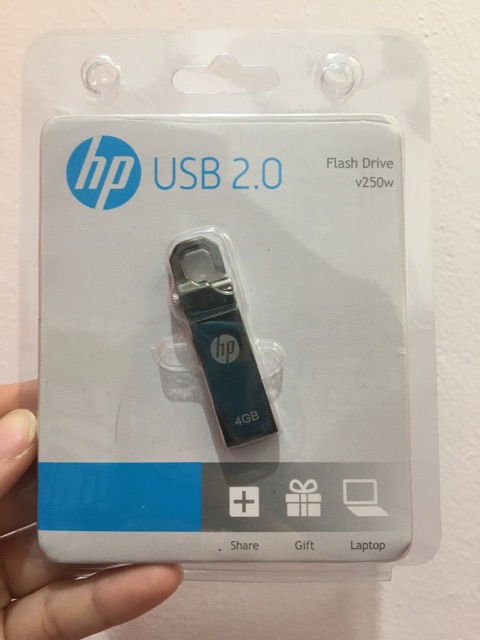 Usb Hp Bằng Kim Loại 32gb / 16gb / 8gb / 4gb / 2gb