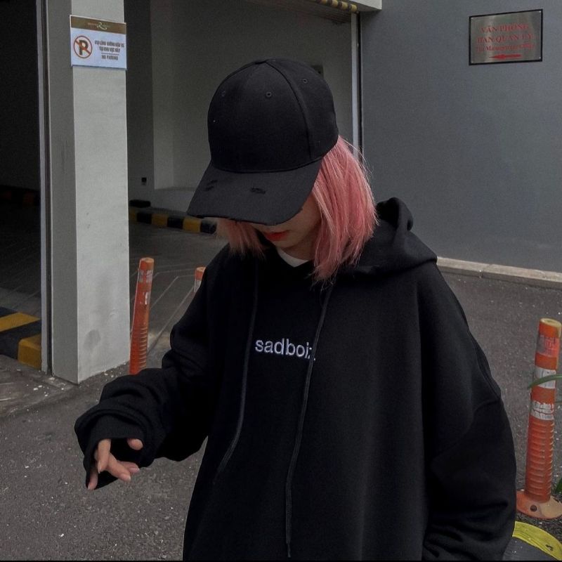 Áo hoodie Sadboiz signature chính hãng, áo Sadboizaintcry local brand