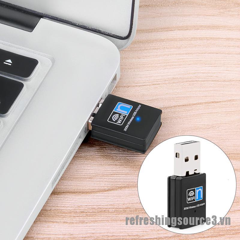 Usb Wifi Không Dây 300mbps Cho Windows 10 / 8 / 7