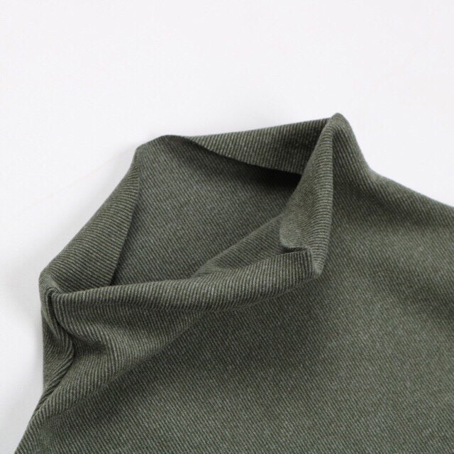 Áo Giữ Nhiệt Cổ 3 Phân Juss Miss You ,Áo Cổ Lọ Siêu Chảnh , Áo Giữ Nhiệt Lót Nỉ Xuất Nhật  (Túi Zip)