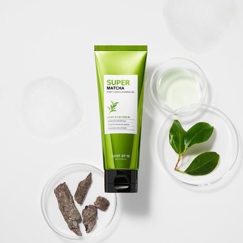 Sữa Rửa Mặt Super Matcha Pore Clean Cleansing Gel Some By Mi 100ml
