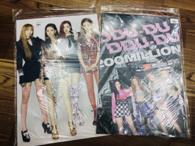 Poster ảnh cỡ lớn BTS, BlackPink