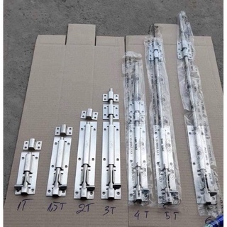 Chốt cửa inox dài 4cm - 50cm (Chốt gài/ Chốt cửa tủ/ Chốt ngang inox)