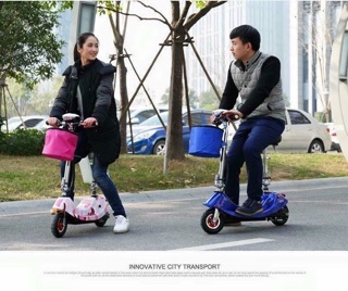Xe điện mini gấp gọn