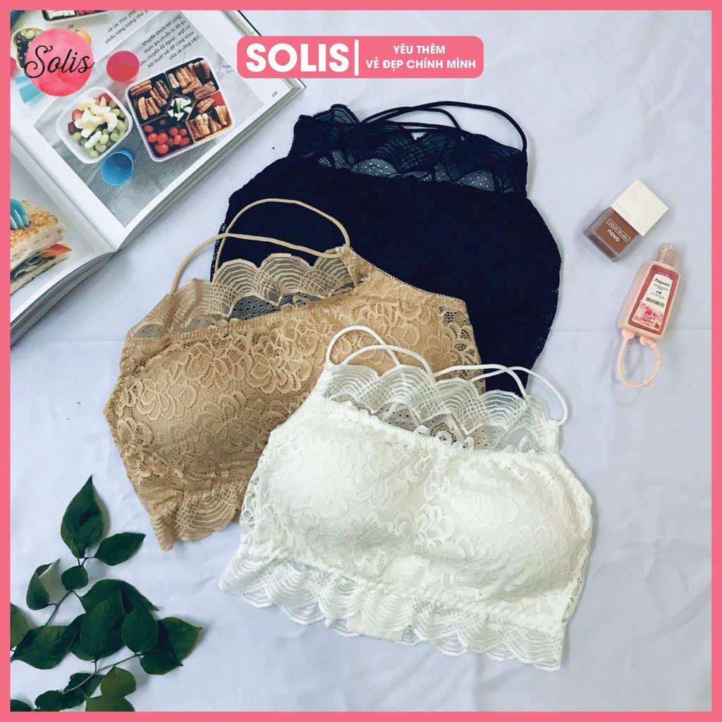 Áo lót bralette thiết kế 2 dây đan Touch Me | MS 878