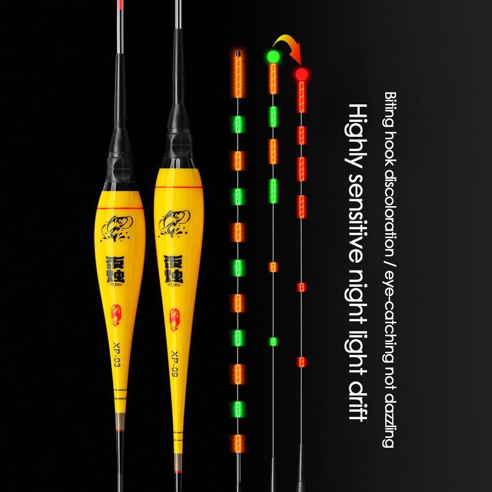 ZAIJIE24 Phao Câu Cá Có Đèn LED Thay Đổi Màu Sắc