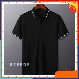 Áo thun polo nam cotton chất đẹp, áo phông polo nam cổ viền