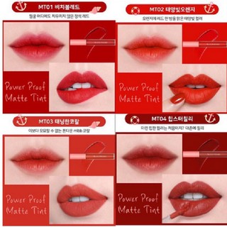 Son kem Black Rouge Power Proof Matte Tint
