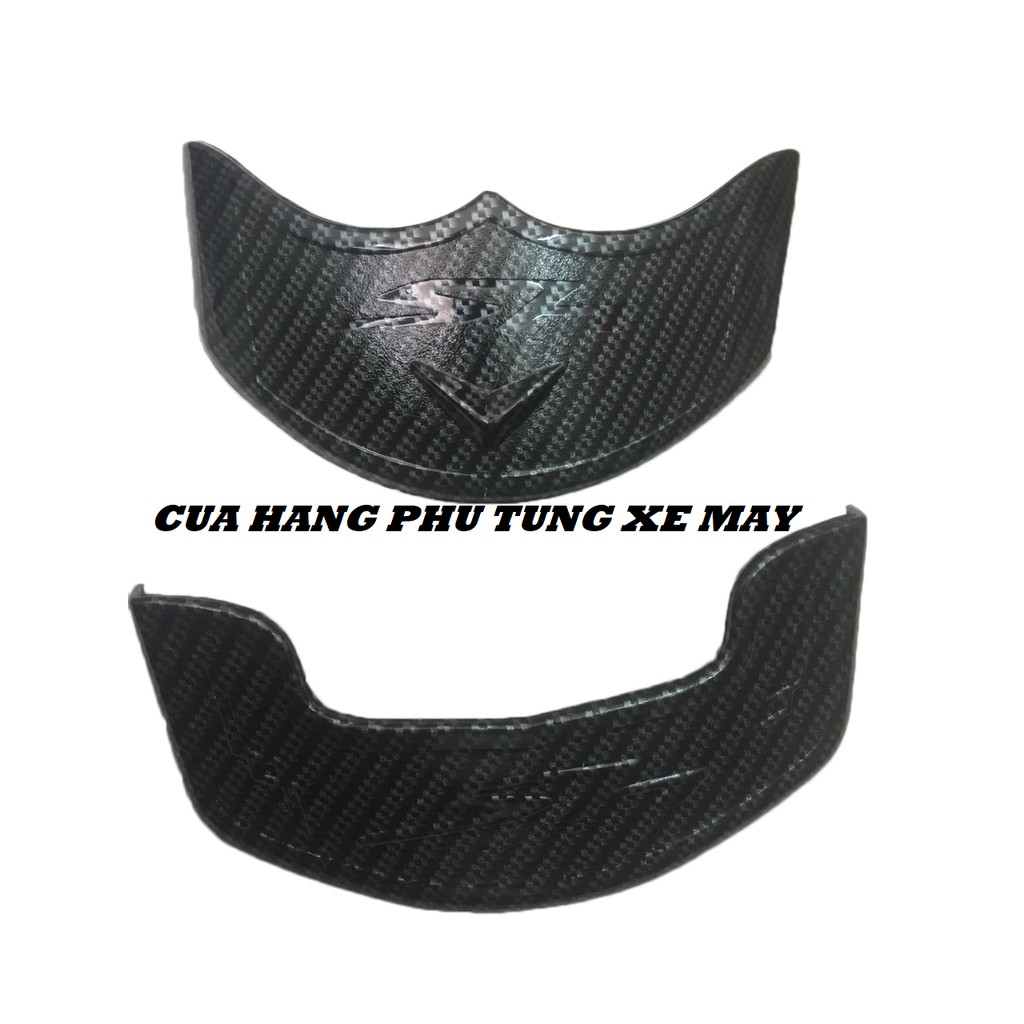 Bộ mũi dè trước và sau Cacbon cho xe Honda SH 2012 - 2019