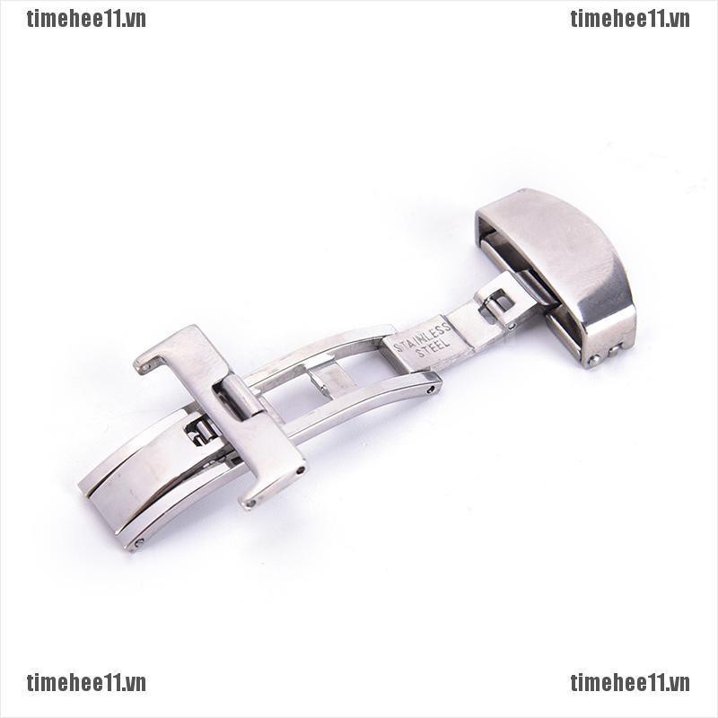 Móc Khóa Hình Bướm Bằng Thép Không Gỉ 18 / 20 / 22mm