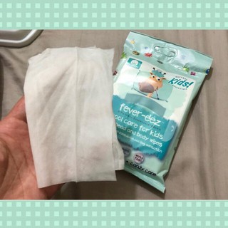 Khăn lau hạ sốt cho bé Fever Eez Cooling Wipes