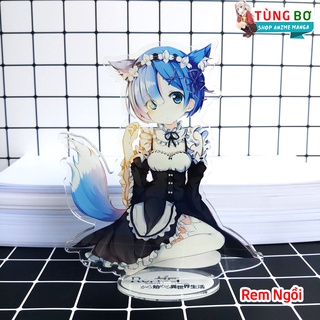 [Standee] Tượng Mica Anime Re zero