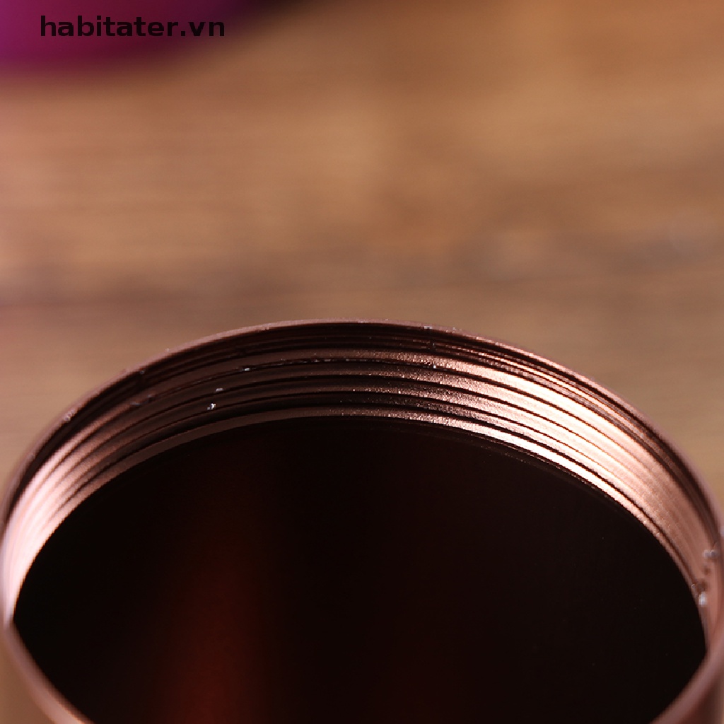 Hộp đựng trà/ cà phê/đồ dùng mini bằng kim loại nhôm di động thiết kế tiện dụng mang theo du lịch