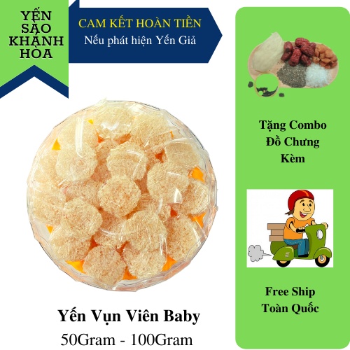SET YẾN SÀO BABY NGUYÊN CHẤT - [DÙNG THỬ] 01 Túi Yến Baby Mix Sẵn + (1.5gr Yến, Táo đỏ, Long Nhãn, Hạt Chia, Đường Phèn) | BigBuy360 - bigbuy360.vn