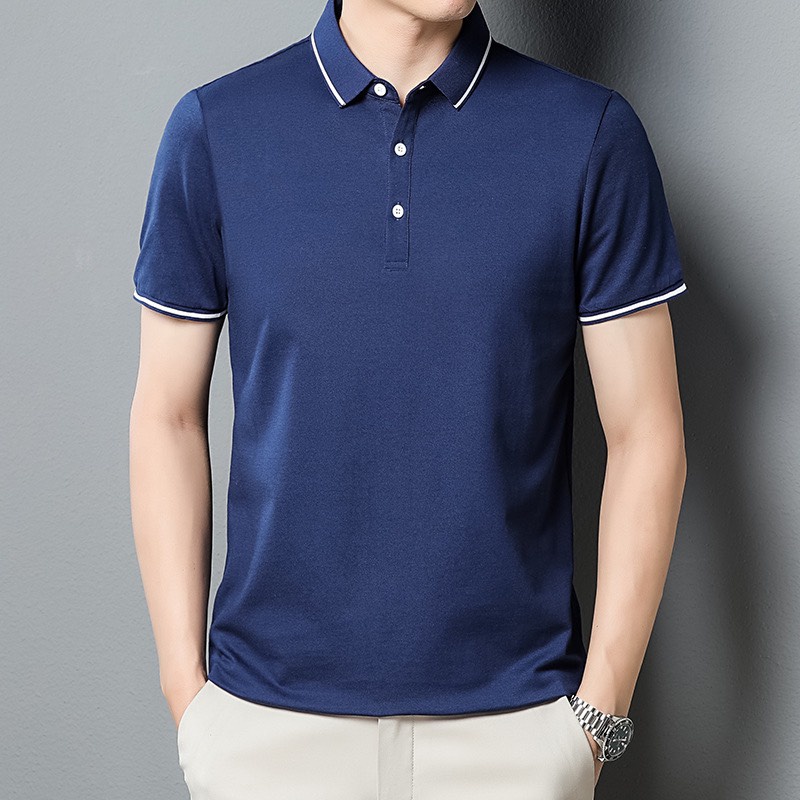 Áo thun POLO viền vải cotton siêu mát
