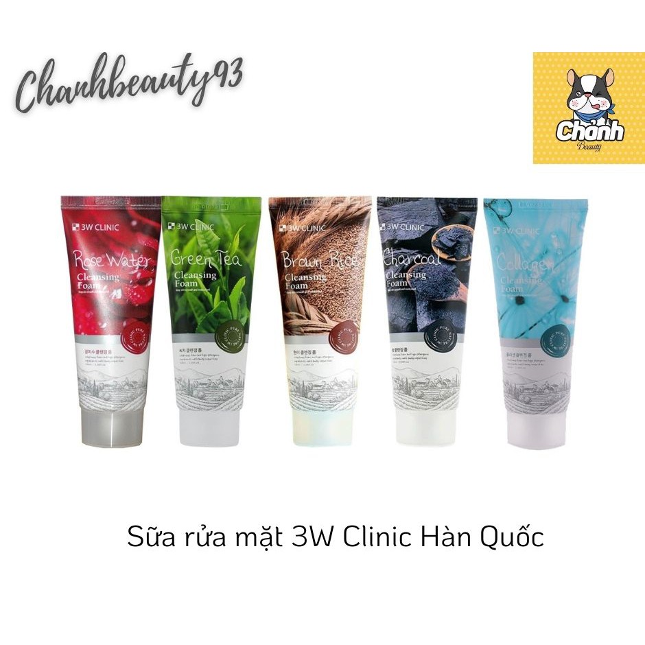 Một Chai Sữa Rửa Mặt 3W