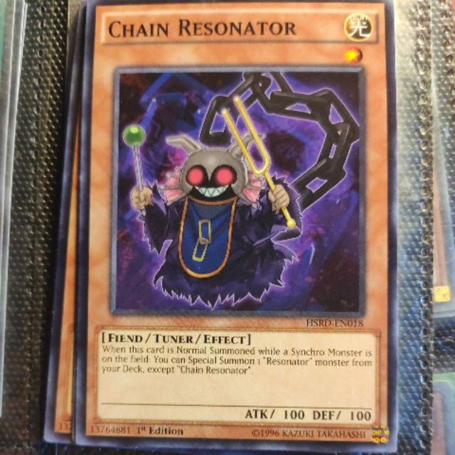 Thẻ bài Yugioh: Chain Resonator - HSRD-EN018 - common