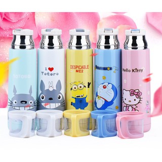 Bình giữ nhiệt hình thú kèm ca xinh xắn 500ml Dcàng mua càng rẻ