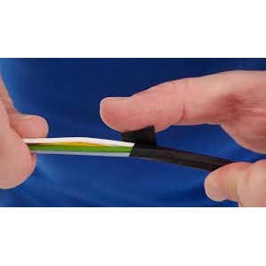 3 cuộn băng keo vải cách điện chịu nhiệt  Tesa 51608 19mm x 25 m chuyên dùng cho ô tô, xe máy...