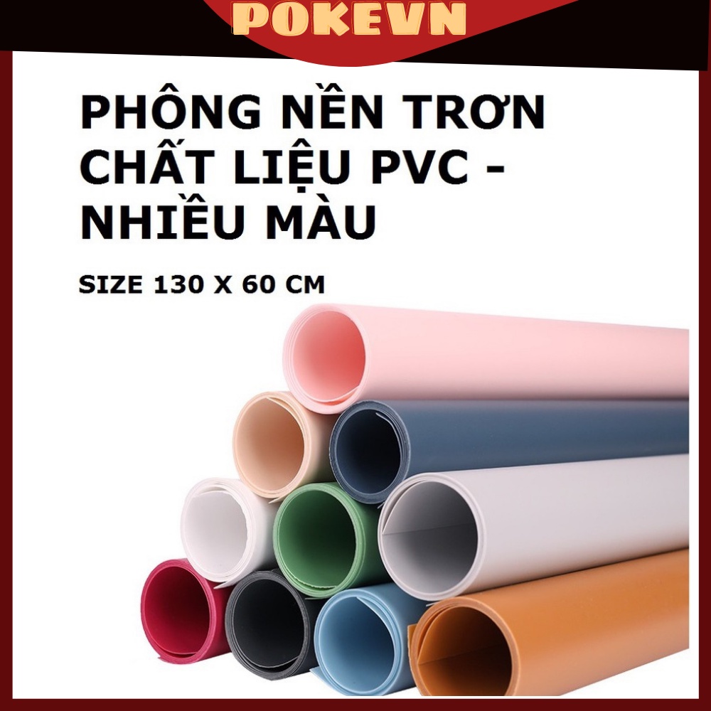 PHÔNG NỀN PVC CHỤP ẢNH MỸ PHẨM, PHỤ KIỆN NHIỀU MÀU NHIỀU SIZE