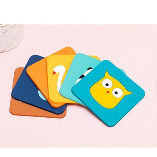 Miếng Silicon Lót Ly, Lót Cốc Cách Nhiệt