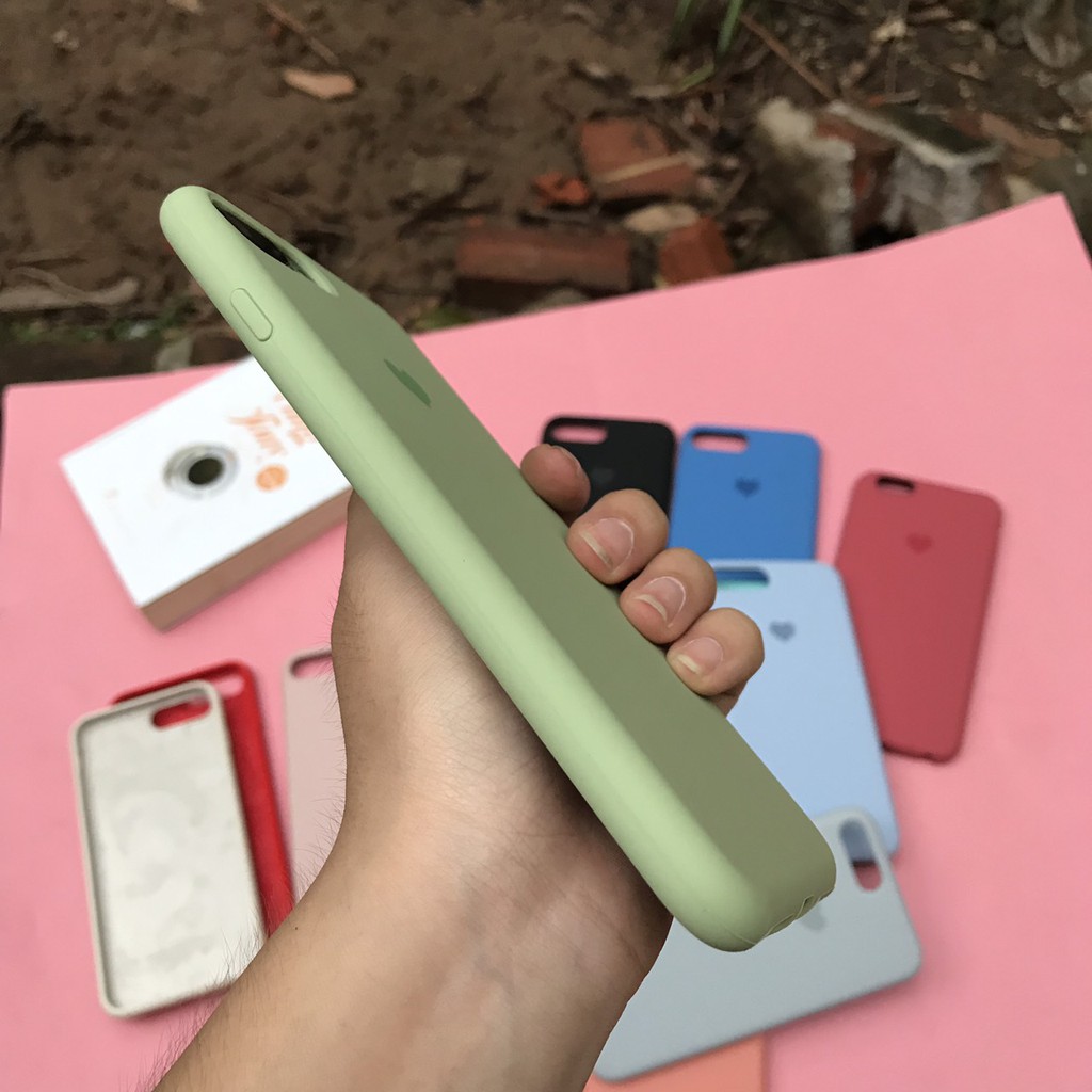 Ốp lưng chống bẩn FULL VIỀN IPHONE 7/ 8 X/ XS XS MAX Hình trái tim {Cung cấp sỉ toàn quốc}