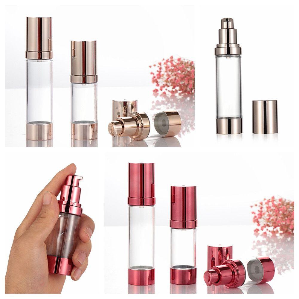 Chai Rỗng Dạng Bơm 15 / 30 / 50ml Đựng Mỹ Phẩm Tiện Dụng